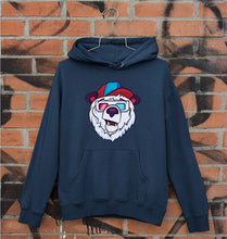 Load image into Gallery viewer, Bear Unisex Hoodie for Men/Women-Navy Blue-Ektarfa.online
