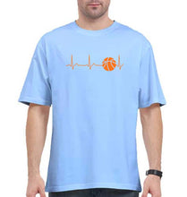 Load image into Gallery viewer, NBA Basketball Oversized T-Shirt for Men-Baby Blue-Ektarfa.online

