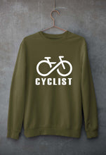 Load image into Gallery viewer, Cyclist Unisex Sweatshirt for Men/Women-Olive Green-Ektarfa.online
