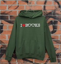 Load image into Gallery viewer, Love Books Unisex Hoodie for Men/Women-Dark Green-Ektarfa.online
