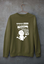 Load image into Gallery viewer, Rick and Morty Unisex Sweatshirt for Men/Women-Olive Green-Ektarfa.online

