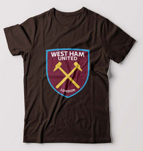 Load image into Gallery viewer, West-Ham T-Shirt for Men-Coffee Brown-Ektarfa.online

