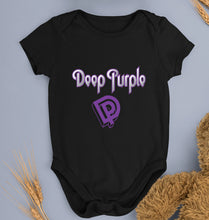 Load image into Gallery viewer, Deep Purple Kids Romper For Baby Boy/Girl-0-5 Months(18 Inches)-Black-Ektarfa.online
