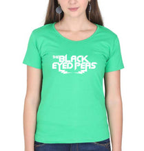 Load image into Gallery viewer, Black Eyed Peas T-Shirt for Women-flag green-Ektarfa.online
