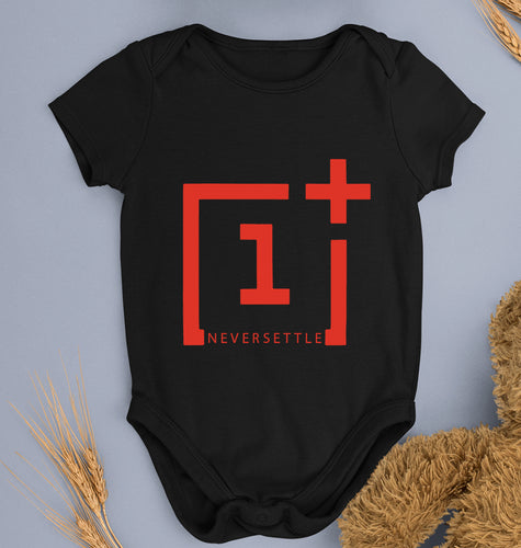 OnePlus Kids Romper For Baby Boy/Girl-Black-Ektarfa.online