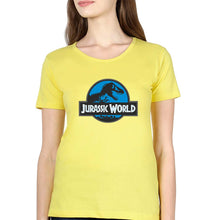 Load image into Gallery viewer, Jurassic World T-Shirt for Women-Yellow-Ektarfa.online
