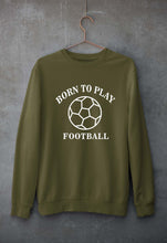 Load image into Gallery viewer, Play Football Unisex Sweatshirt for Men/Women-Olive Green-Ektarfa.online
