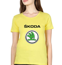 Load image into Gallery viewer, Skoda T-Shirt for Women-Yellow-Ektarfa.online
