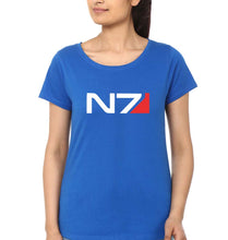 Load image into Gallery viewer, N7 T-Shirt for Women-Royal Blue-Ektarfa.online
