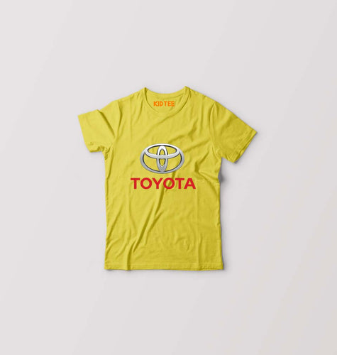 Toyota Kids T-Shirt for Boy/Girl-Yellow-Ektarfa.online
