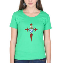 Load image into Gallery viewer, Celta Vigo T-Shirt for Women-flag green-Ektarfa.online
