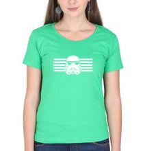 Load image into Gallery viewer, Star War T-Shirt for Women-Flag Green-Ektarfa.online
