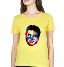 Load image into Gallery viewer, Sachin Tendulkar T-Shirt for Women-Yellow-Ektarfa.online
