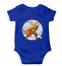 Load image into Gallery viewer, Tintin Kids Romper For Baby Boy/Girl-0-5 Months(18 Inches)-Royal Blue-Ektarfa.online
