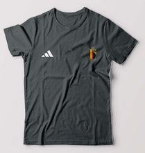Load image into Gallery viewer, Belgium Football T-Shirt for Men-Steel grey-Ektarfa.online
