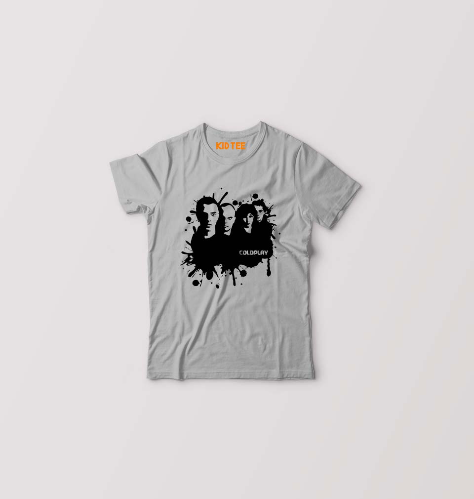 Coldplay Kids T-Shirt for Boy/Girl-Grey-Ektarfa.online
