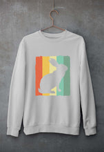 Load image into Gallery viewer, Rabbit Bunny Unisex Sweatshirt for Men/Women-Grey Melange-Ektarfa.online
