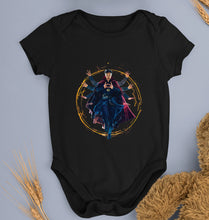 Load image into Gallery viewer, Doctor Strange Superhero Kids Romper For Baby Boy/Girl-0-5 Months(18 Inches)-Black-Ektarfa.online
