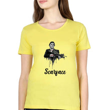 Load image into Gallery viewer, Scarface T-Shirt for Women-Yellow-Ektarfa.online
