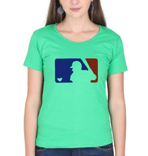 Load image into Gallery viewer, Baseball T-Shirt for Women-flag green-Ektarfa.online
