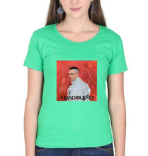 Load image into Gallery viewer, El Madrileño T-Shirt for Women-flag green-Ektarfa.online
