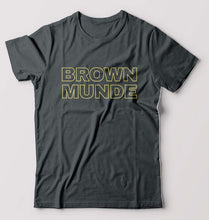 Load image into Gallery viewer, BROWN MUNDE T-Shirt for Men-Steel grey-Ektarfa.online
