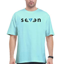 Load image into Gallery viewer, Seven MS Dhoni Oversized T-Shirt for Men-Mint-Ektarfa.online
