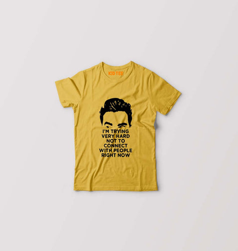 Schitts Creek Kids T-Shirt for Boy/Girl-Golden Yellow-Ektarfa.online