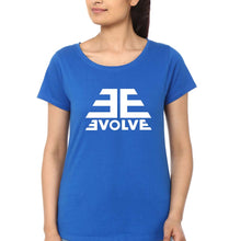 Load image into Gallery viewer, Evolve T-Shirt for Women-Royal Blue-Ektarfa.online
