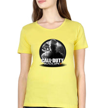 Load image into Gallery viewer, Call of Duty (COD) T-Shirt for Women-Yellow-Ektarfa.online
