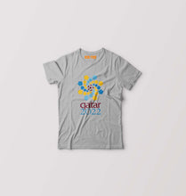 Load image into Gallery viewer, FIFA World Cup Qatar 2022 Kids T-Shirt for Boy/Girl-0-1 Year(20 Inches)-Grey Melange-Ektarfa.online
