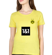 Load image into Gallery viewer, Borussia Dortmund 2021-22 T-Shirt for Women-Yellow-Ektarfa.online
