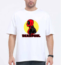 Load image into Gallery viewer, Deadpool Superhero Oversized T-Shirt for Men-White-Ektarfa.online
