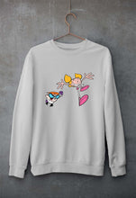 Load image into Gallery viewer, Dexter&#39;s Laboratory Unisex Sweatshirt for Men/Women-Grey Melange-Ektarfa.online
