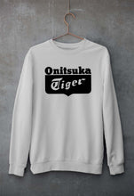 Load image into Gallery viewer, Onitsuka Tiger Unisex Sweatshirt for Men/Women-S(40 Inches)-Grey Melange-Ektarfa.online
