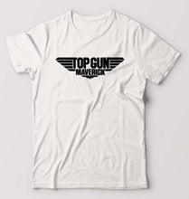 Load image into Gallery viewer, Top Gun T-Shirt for Men-White-Ektarfa.online
