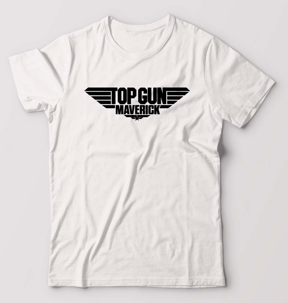 Top Gun T-Shirt for Men-White-Ektarfa.online