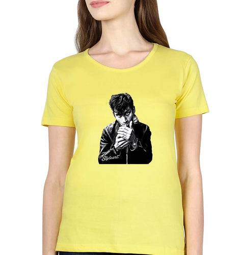 Arctic Monkeys T-Shirt for Women-Yellow-Ektarfa.online
