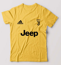 Load image into Gallery viewer, Juventus F.C. 2021-22 T-Shirt for Men-Golden Yellow-Ektarfa.online
