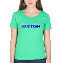 Load image into Gallery viewer, Cyber Security T-Shirt for Women-flag green-Ektarfa.online
