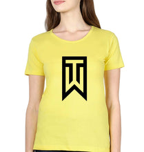 Load image into Gallery viewer, Tiger Woods Golf T-Shirt for Women-Yellow-Ektarfa.online
