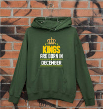 Load image into Gallery viewer, Kings Are Born In December Unisex Hoodie for Men/Women-Dark Green-Ektarfa.online
