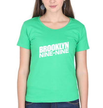 Load image into Gallery viewer, Brooklyn Nine-Nine T-Shirt for Women-Flag Green-Ektarfa.online
