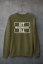 Load image into Gallery viewer, IIT Roorkee Unisex Sweatshirt for Men/Women-Olive Green-Ektarfa.online
