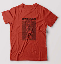 Load image into Gallery viewer, Joy Division T-Shirt for Men-Brick red-Ektarfa.online
