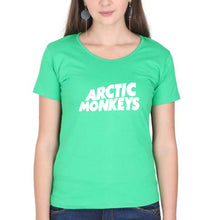 Load image into Gallery viewer, Arctic Monkeys T-Shirt for Women-Flag Green-Ektarfa.online
