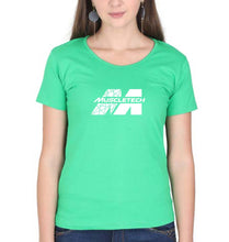 Load image into Gallery viewer, Muscletech T-Shirt for Women-Flag Green-Ektarfa.online
