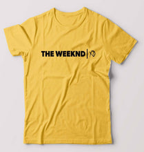Load image into Gallery viewer, The Weeknd T-Shirt for Men-Golden Yellow-Ektarfa.online

