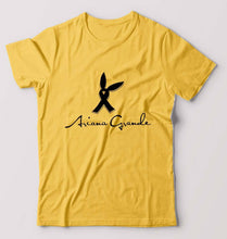 Load image into Gallery viewer, Ariana Grande T-Shirt for Men-Golden Yellow-Ektarfa.online
