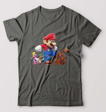 Load image into Gallery viewer, Mario T-Shirt for Men-Charcoal-Ektarfa.online
